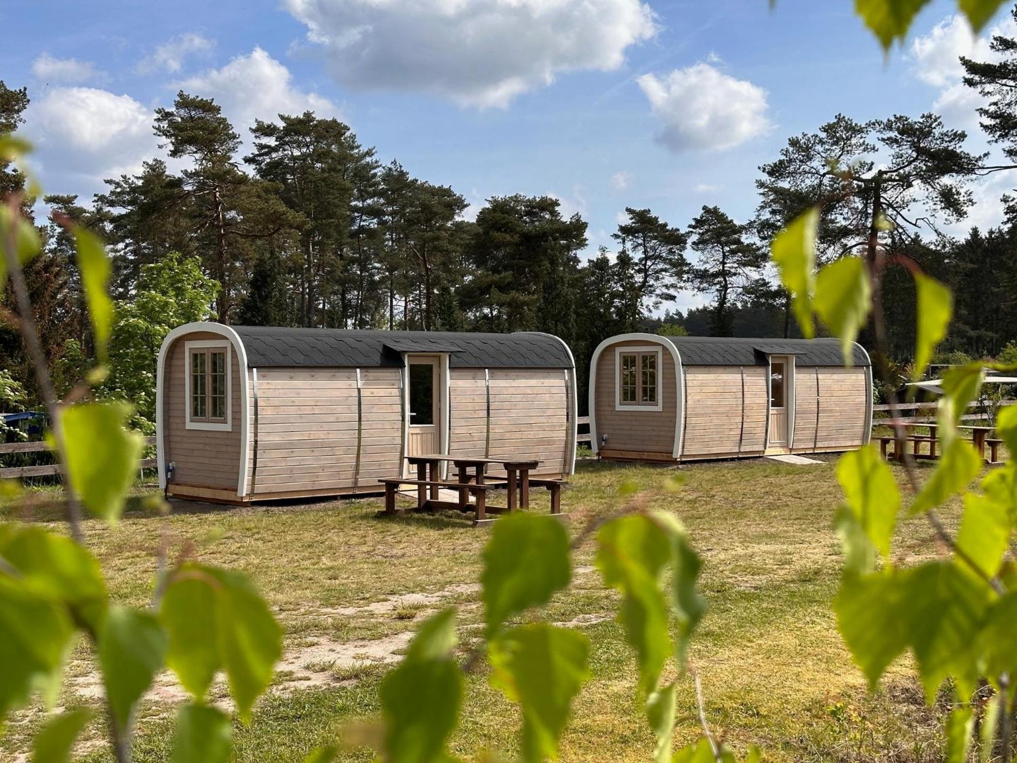 Naturcamping Lueneburger Heide - Chalets & Tiny Haeuser Зольтау Екстер'єр фото