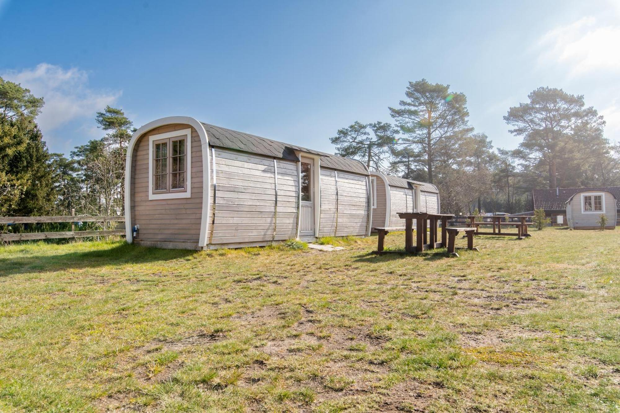 Naturcamping Lueneburger Heide - Chalets & Tiny Haeuser Зольтау Екстер'єр фото